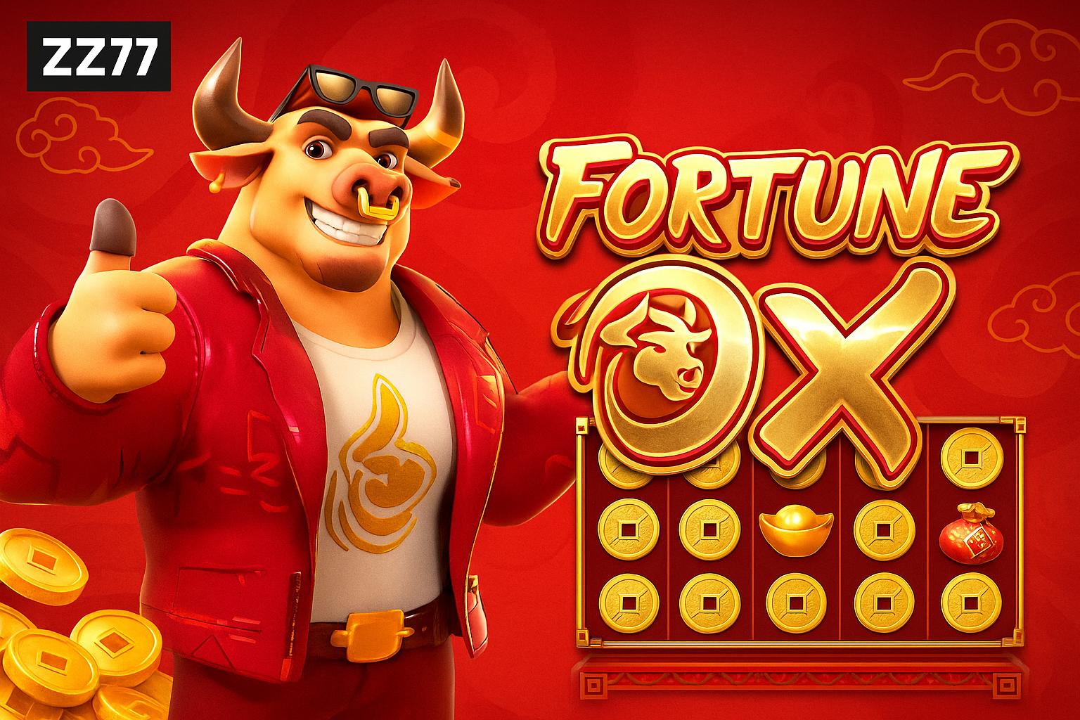Fortune Ox no ZZ77   - Aposte Agora e Reivindique Seus Ganhos
