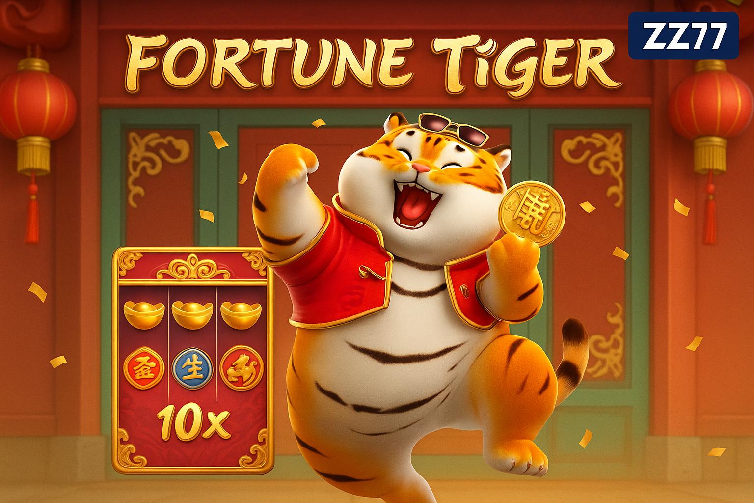Fortune Tiger é um jogo imperdível no ZZ77 Casino