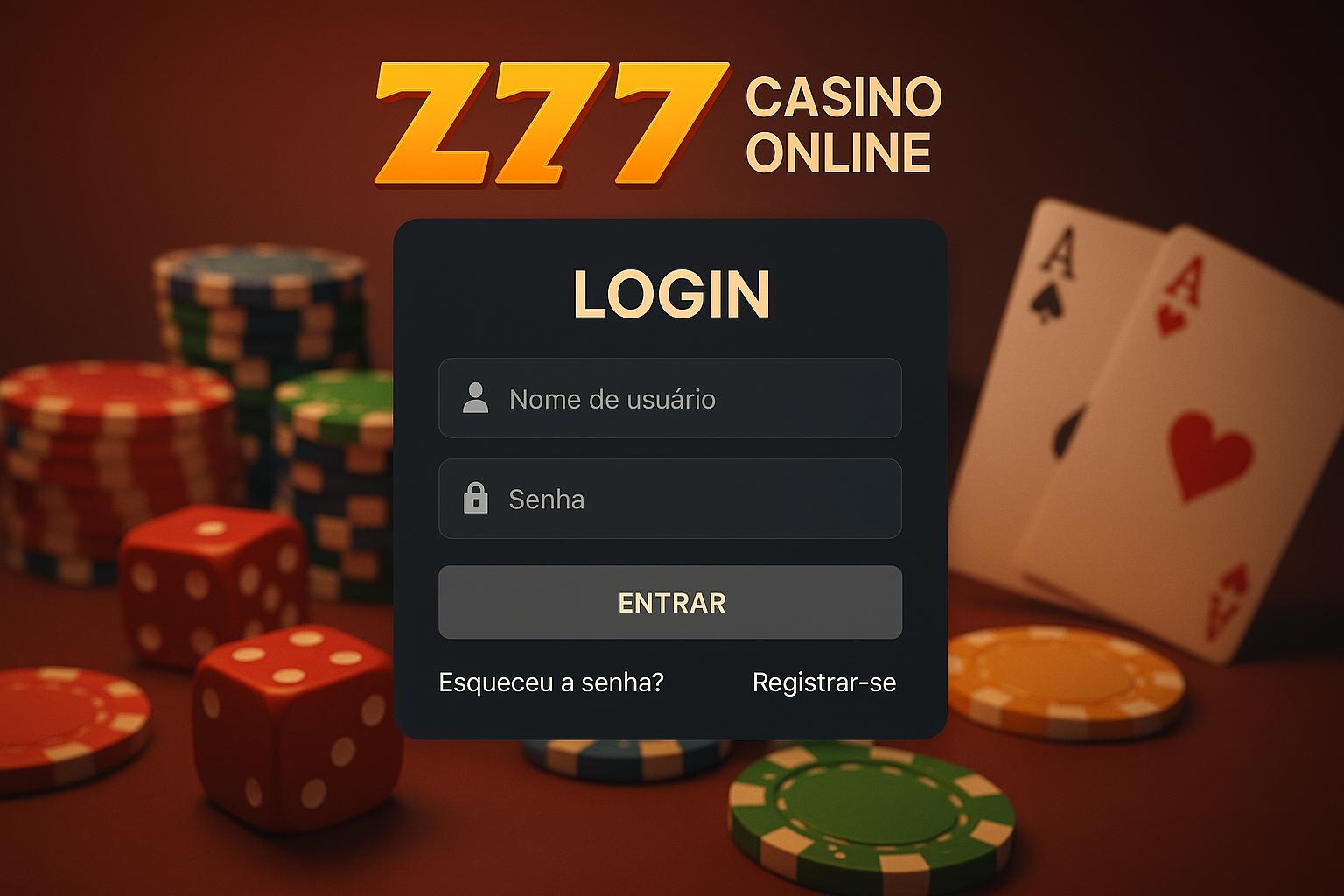 Não Perca tempo, o rRgistro na site ZZ77  