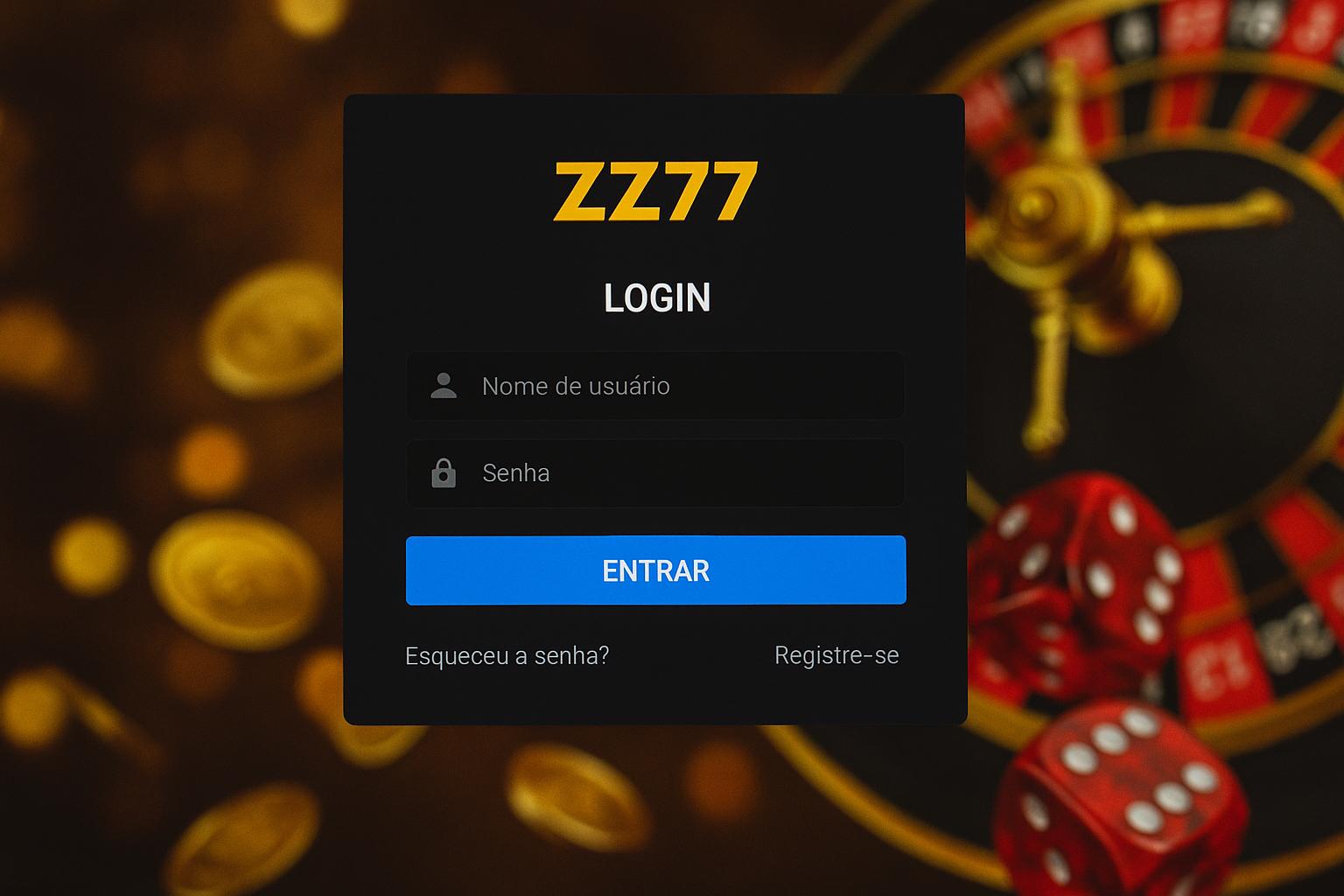 Registro na ZZ77   Garante Acesso a uma Vasta Seleção de jogo